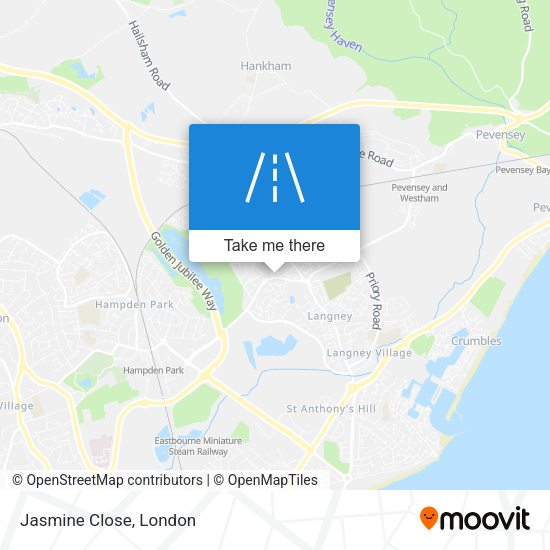 Jasmine Close map