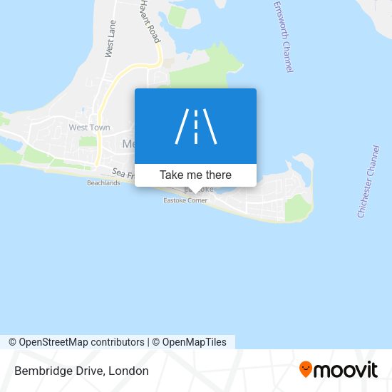 Bembridge Drive map