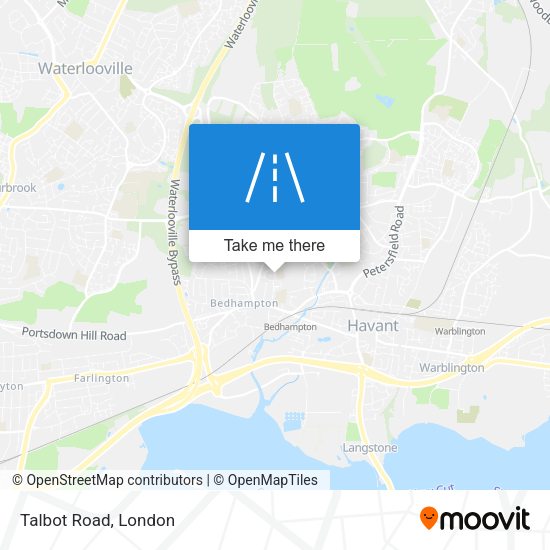 Talbot Road map