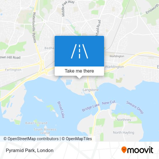 Pyramid Park map
