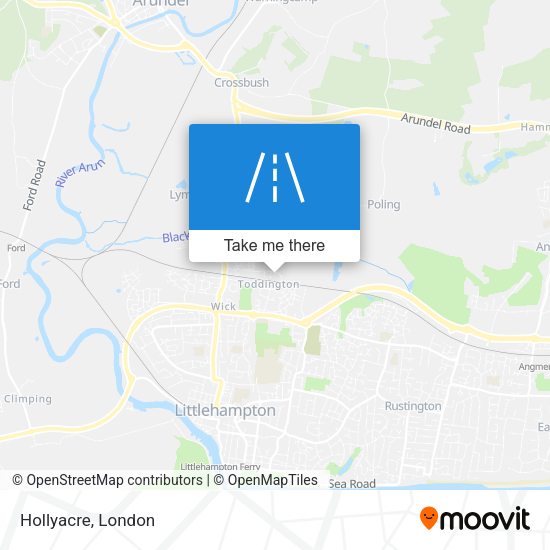 Hollyacre map