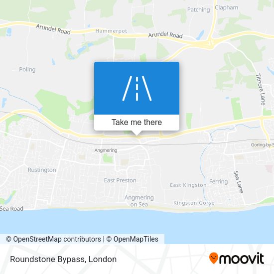 Roundstone Bypass map