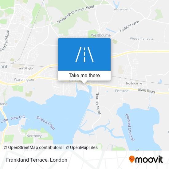 Frankland Terrace map