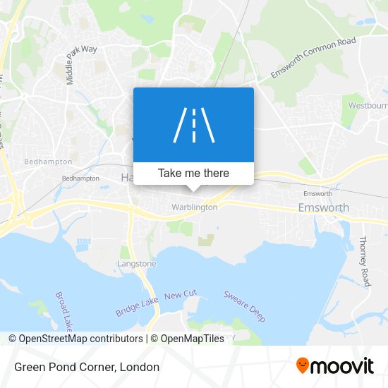 Green Pond Corner map