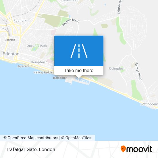 Trafalgar Gate map