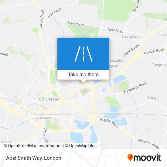 Abel Smith Way map