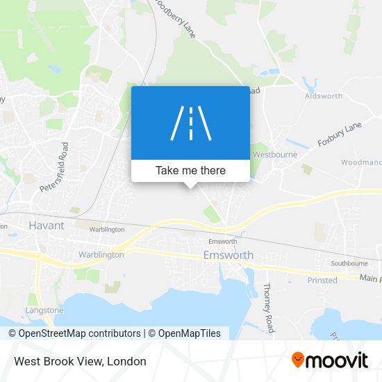 West Brook View map