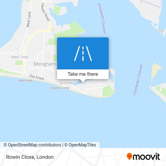 Rowin Close map
