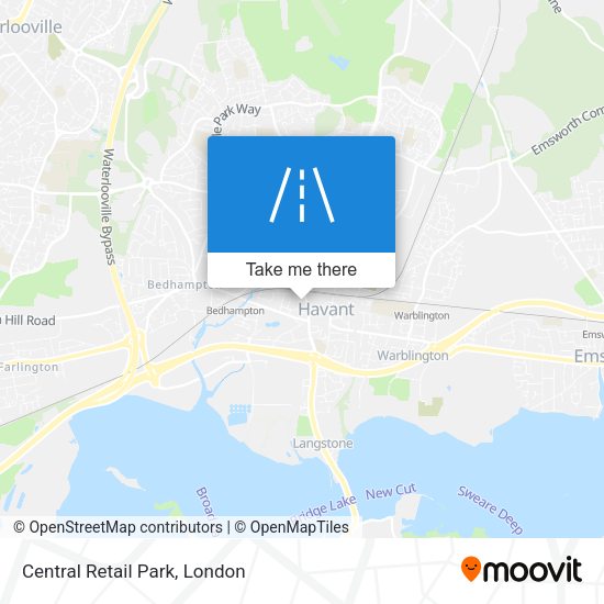 Central Retail Park map