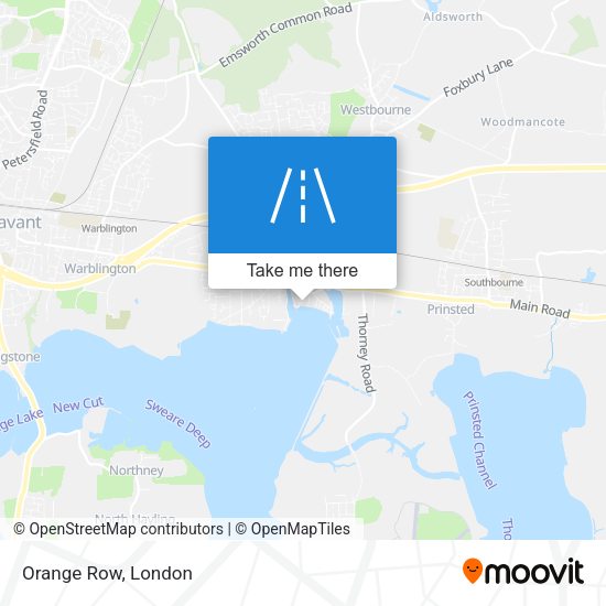 Orange Row map