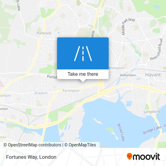 Fortunes Way map