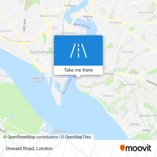 Oswald Road map