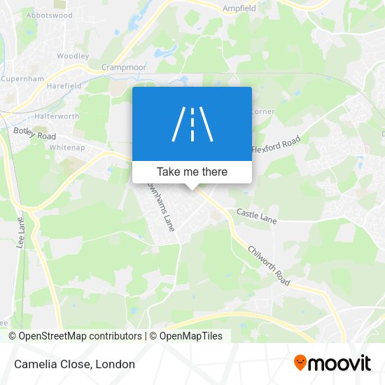 Camelia Close map