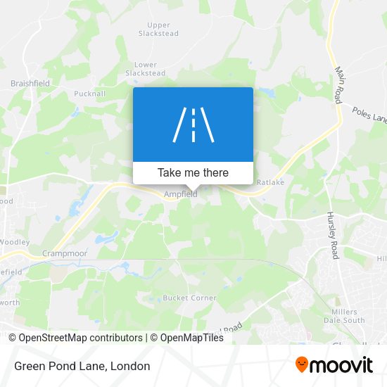 Green Pond Lane map