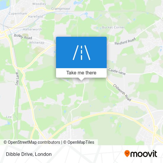 Dibble Drive map