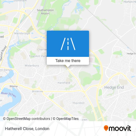 Hatherell Close map