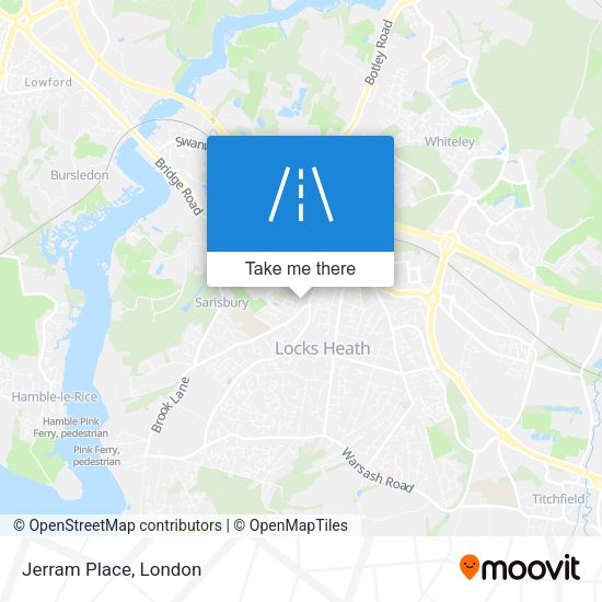 Jerram Place map