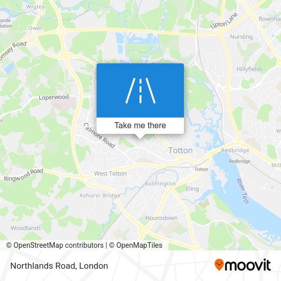 Northlands Road map