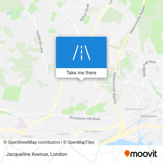 Jacqueline Avenue map