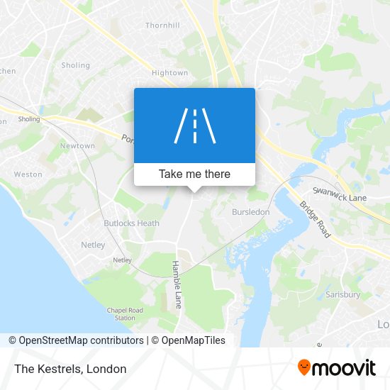 The Kestrels map