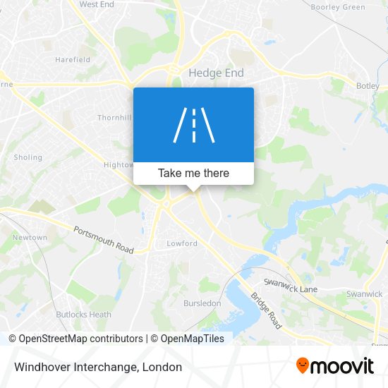 Windhover Interchange map