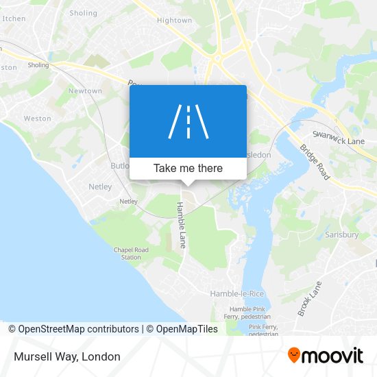 Mursell Way map