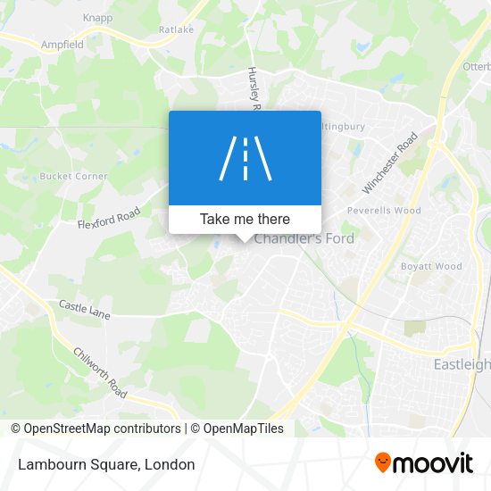 Lambourn Square map