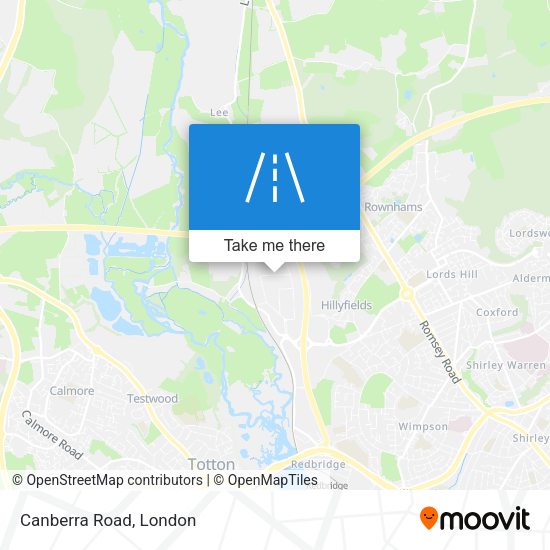 Canberra Road map