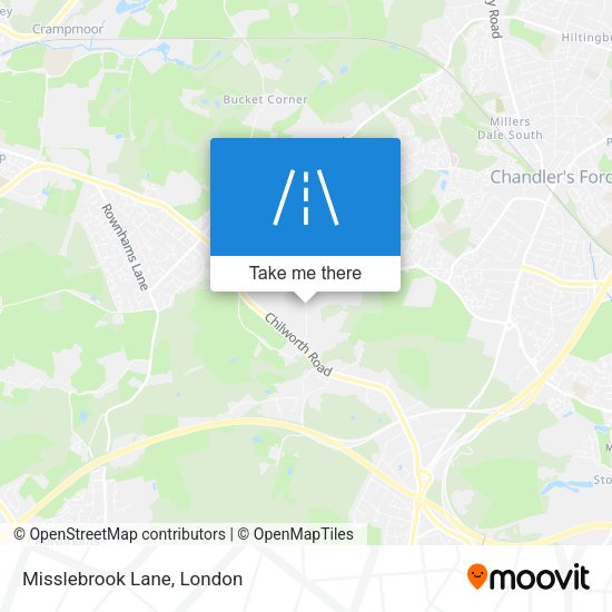 Misslebrook Lane map