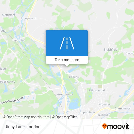 Jinny Lane map