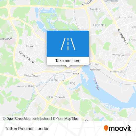 Totton Precinct map