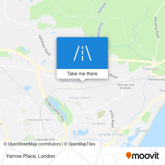 Yarrow Place map