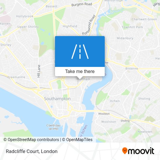 Radcliffe Court map