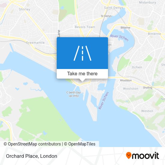 Orchard Place map