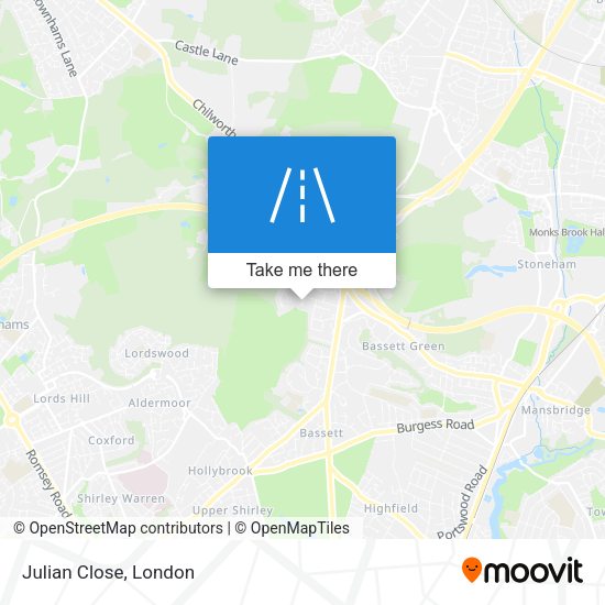 Julian Close map