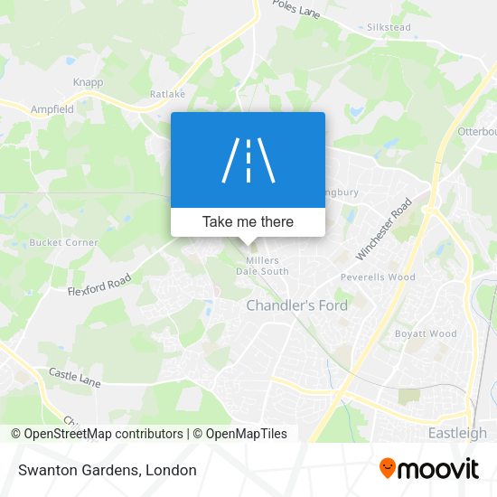 Swanton Gardens map