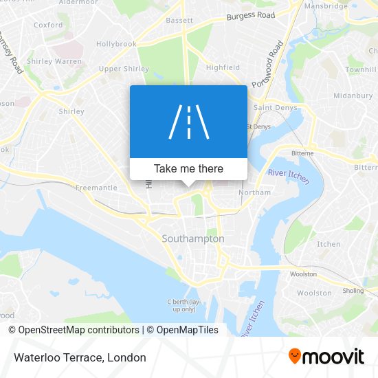 Waterloo Terrace map