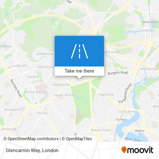 Glencarron Way map