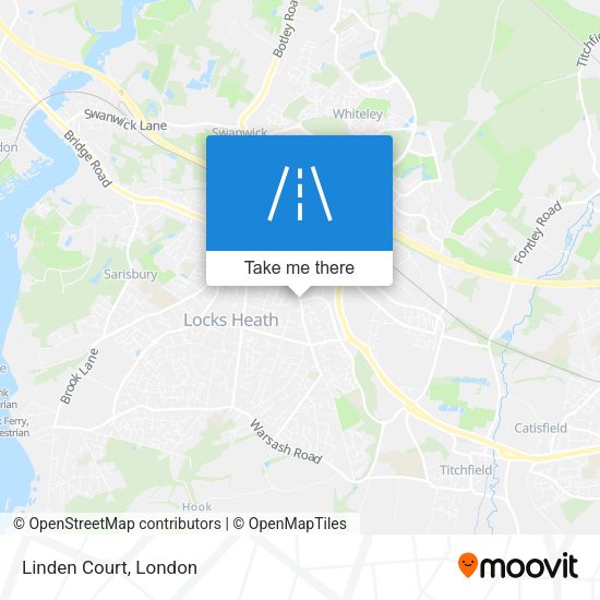 Linden Court map