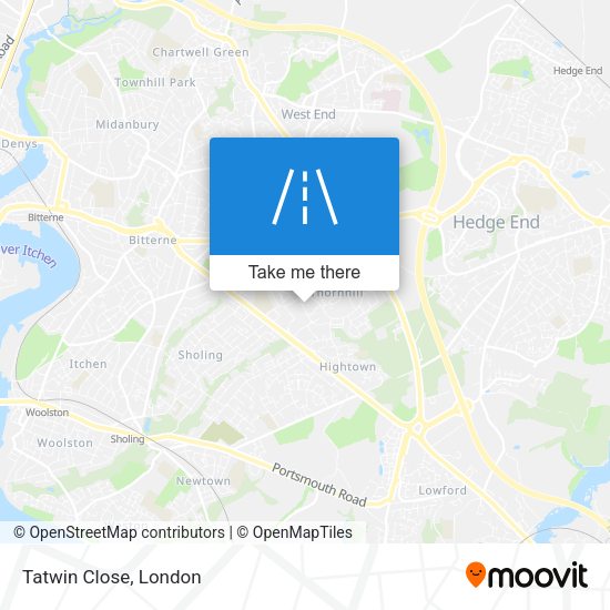 Tatwin Close map