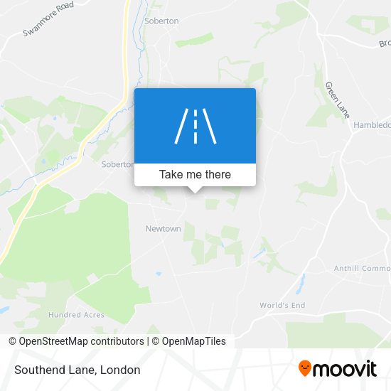 Southend Lane map