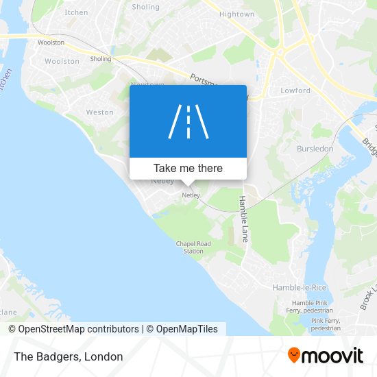 The Badgers map