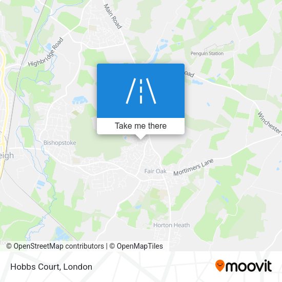 Hobbs Court map