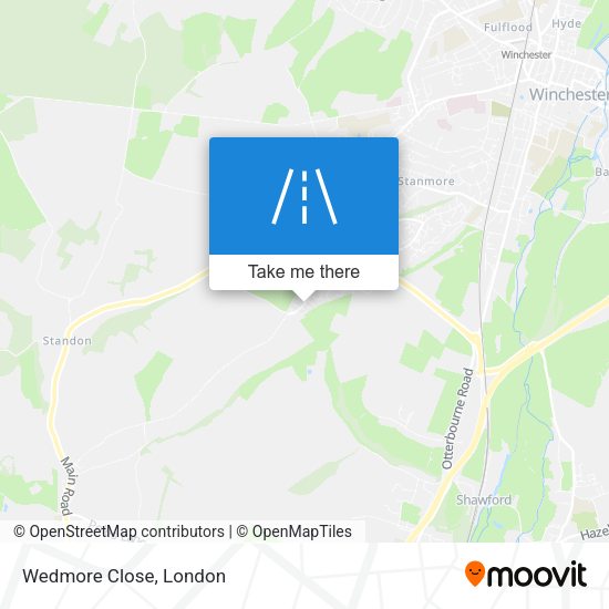 Wedmore Close map