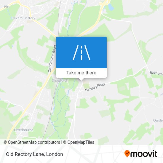 Old Rectory Lane map