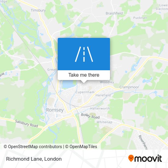 Richmond Lane map