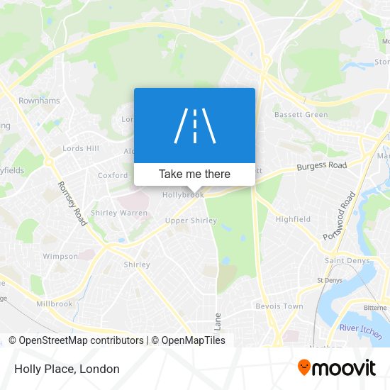 Holly Place map
