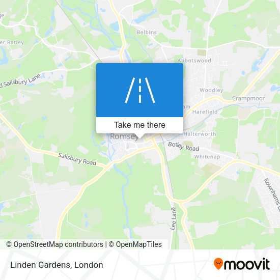 Linden Gardens map