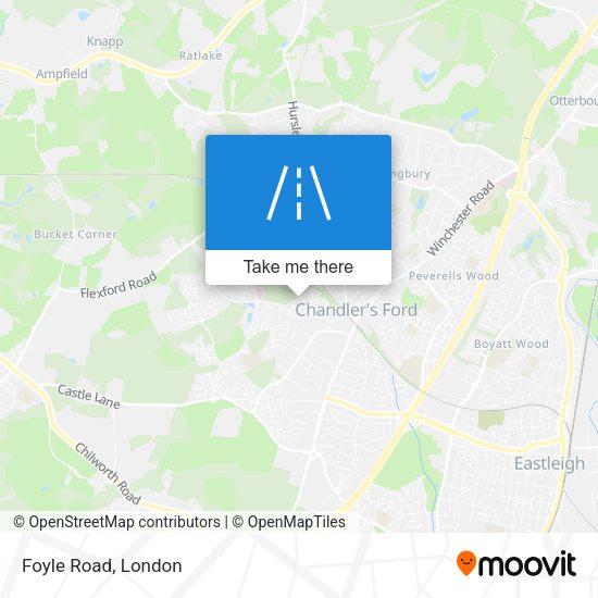 Foyle Road map