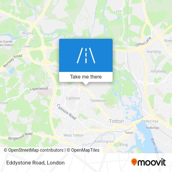 Eddystone Road map